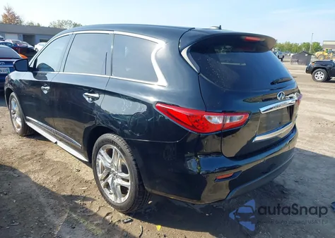 2013 Infiniti Jx35 z USA, uszkodzony, nr VIN 5N1AL0MM3DC310989